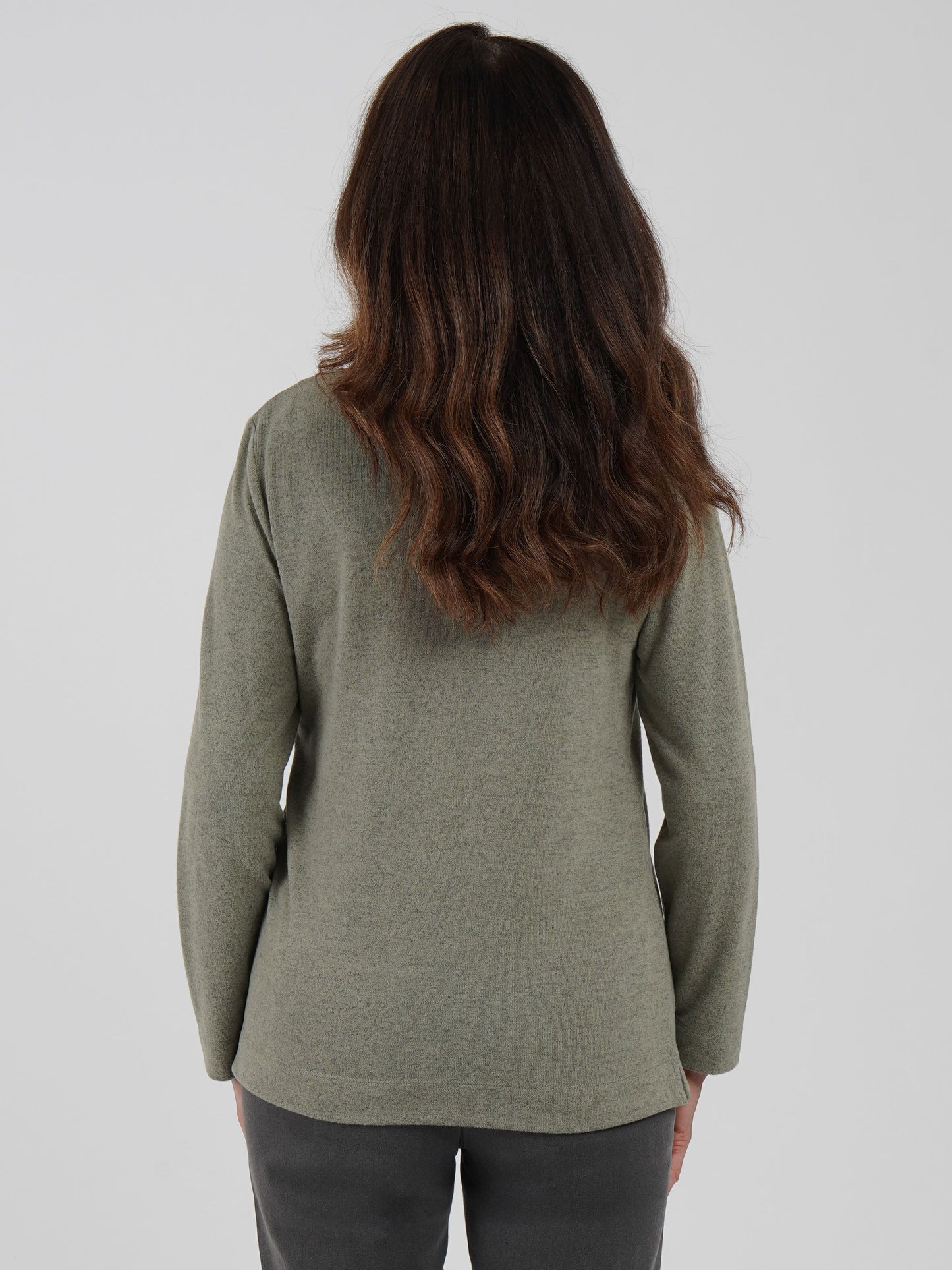 TIGI Knot Neckine Top - Basil