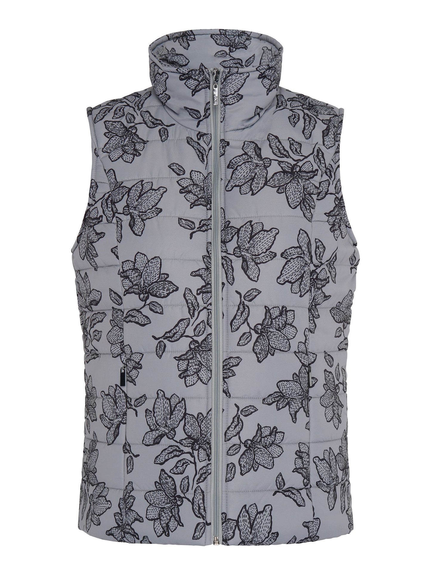 Tigi Floral Printed Gilet - Putty