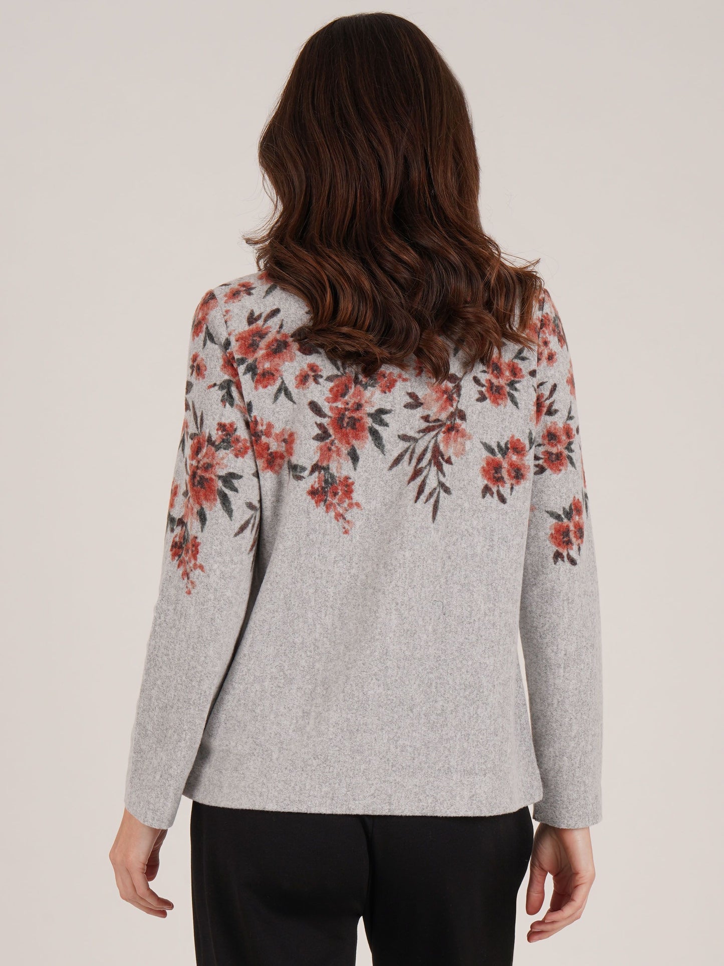 Tigi Floral Design Cardigan T26-12F - Malt