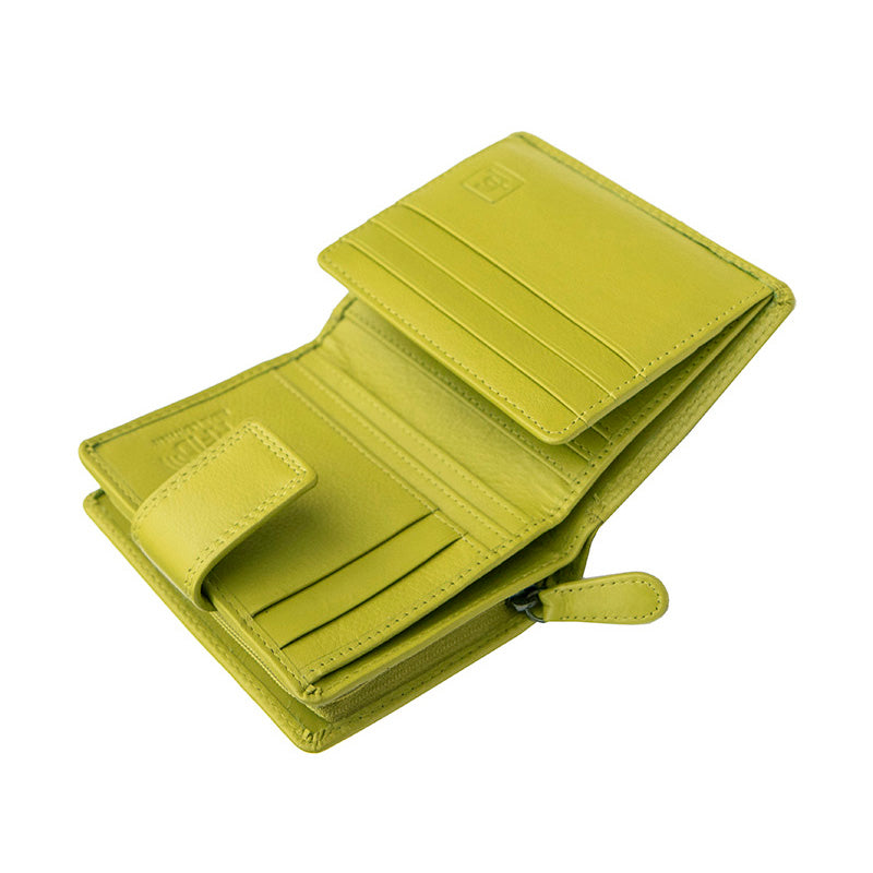 Prime Hide Verona Leather Short Purse - Choice of colours
