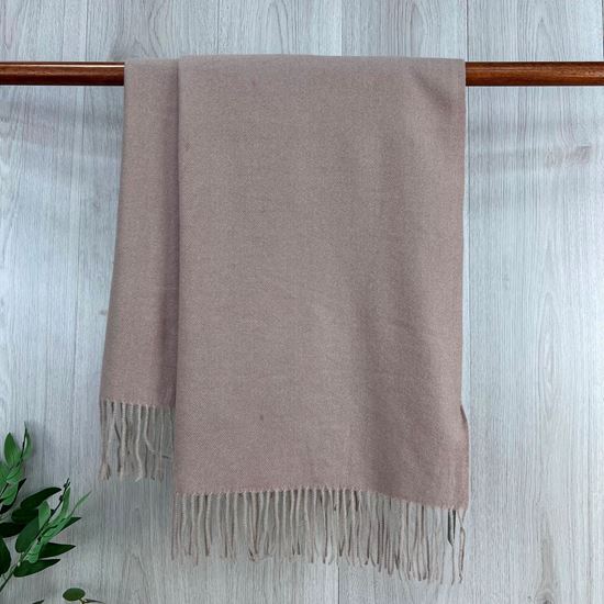 Super Soft Pashmina Plain Knit Scarf - Choice of colours