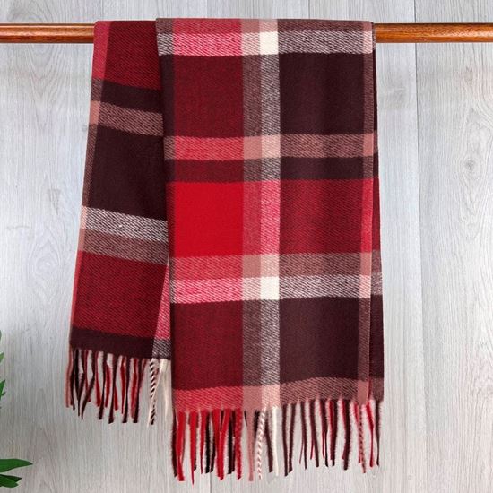 Cosy Checked/ Tartan Print Winter Wrap/ Scarf - Choice of colours