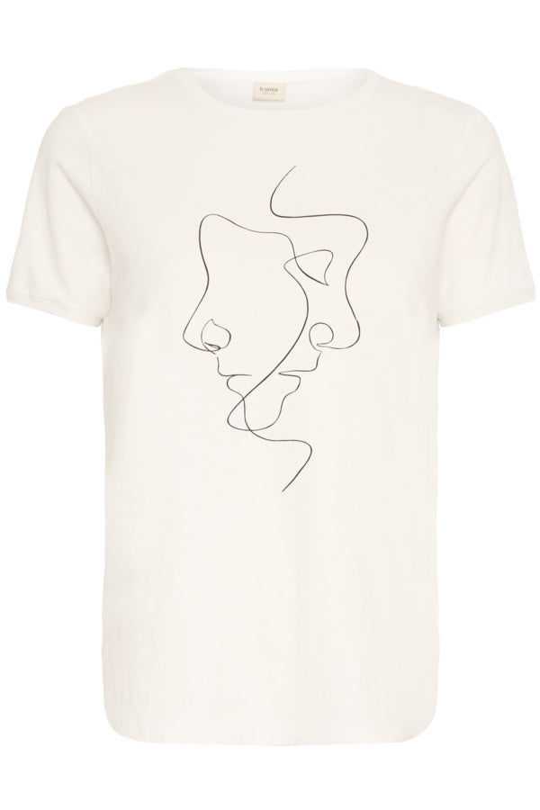 Fransa Savai Tee - White