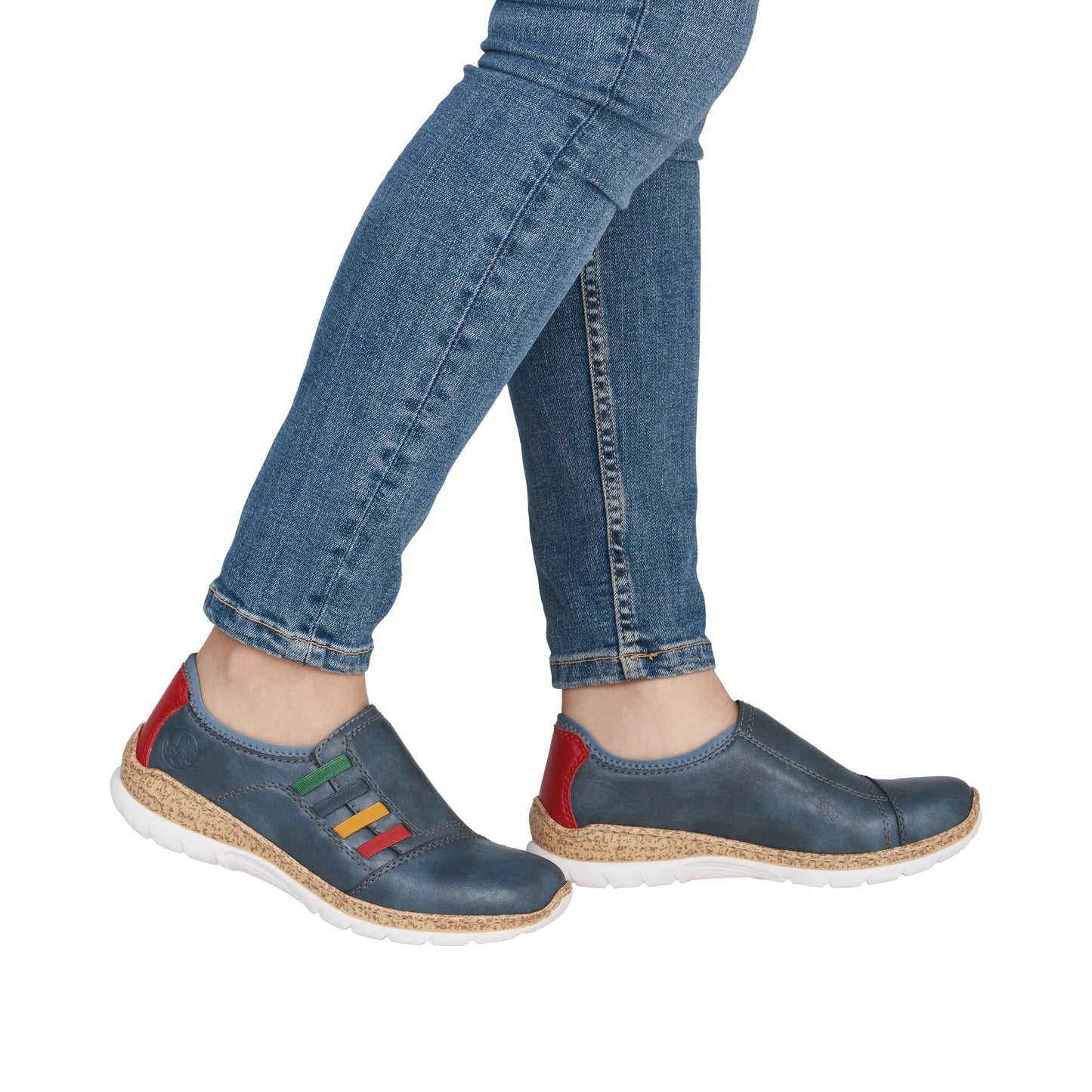 Rieker Slip-On Shoes/ Trainers N4264 Sky Blue