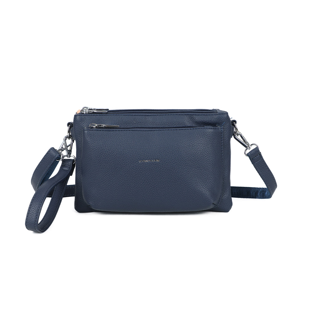 Strathurie faux leather cross body bag 996 - Choice of colours