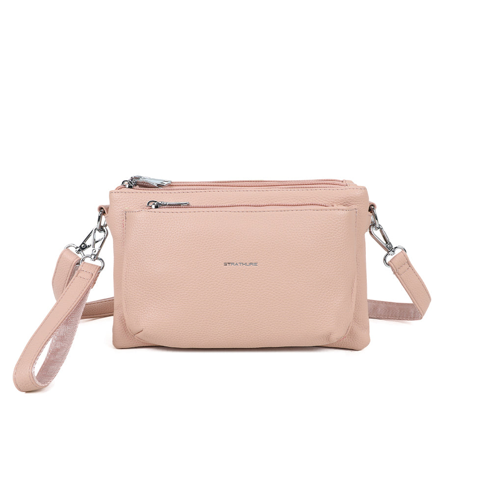 Strathurie faux leather cross body bag 996 - Choice of colours