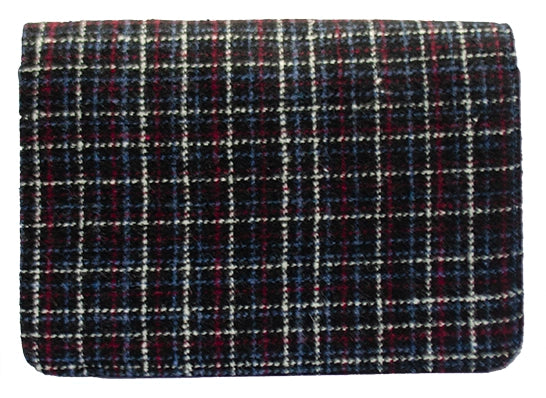 Strathurie Tweed Black Mist Crossbody Purse Bag H0263