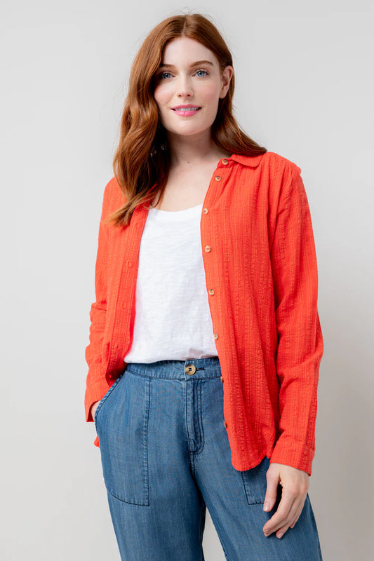 Lily & Me Savannah shirt - Cerise