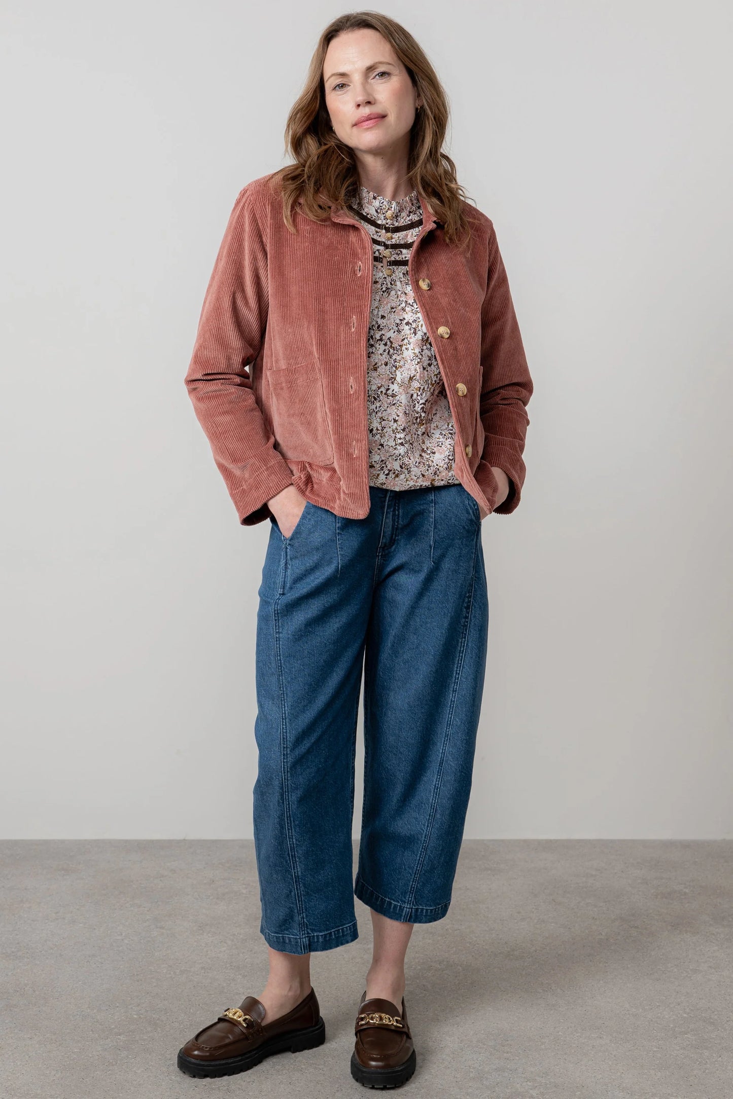 Lily & Me Ash Jacket - Antique Rose