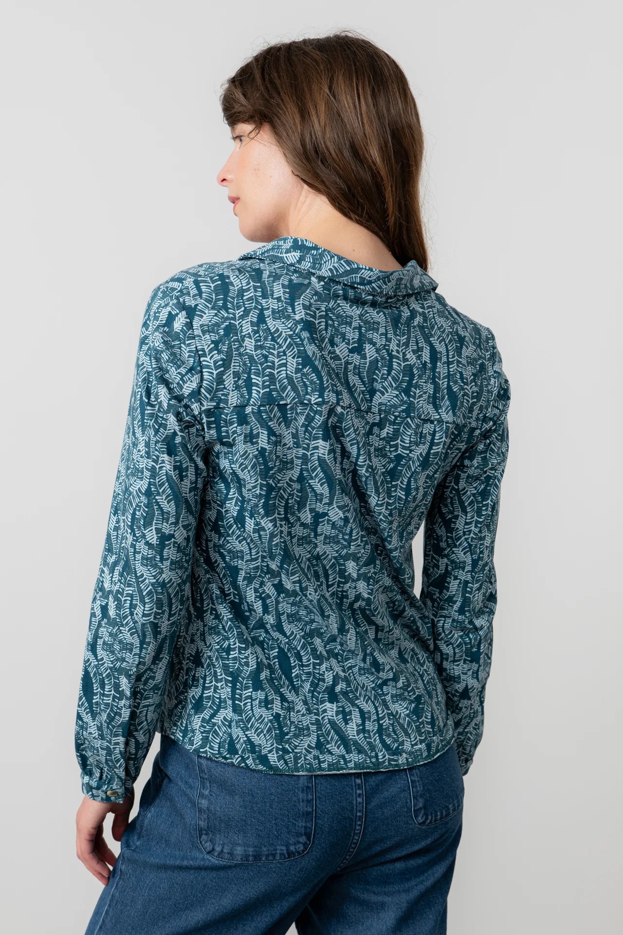 Lily & Me Bowbridge Shirt Fern - Petrol