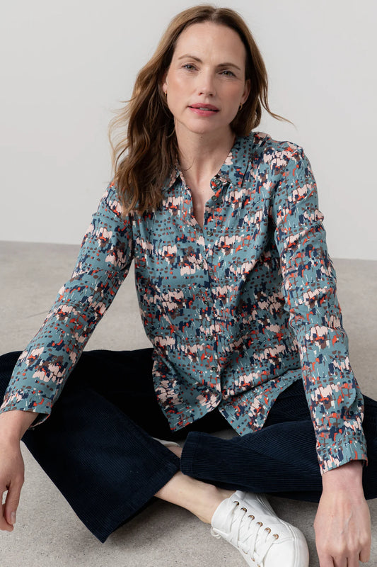 Lily & Me Patsy Shirt Clover - Sea Mist