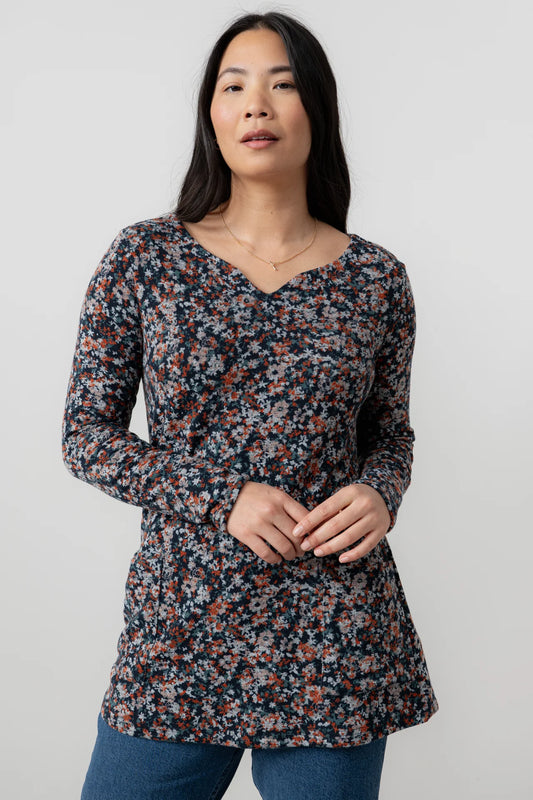 Lily & Me Maple Tunic Cosmos - Red