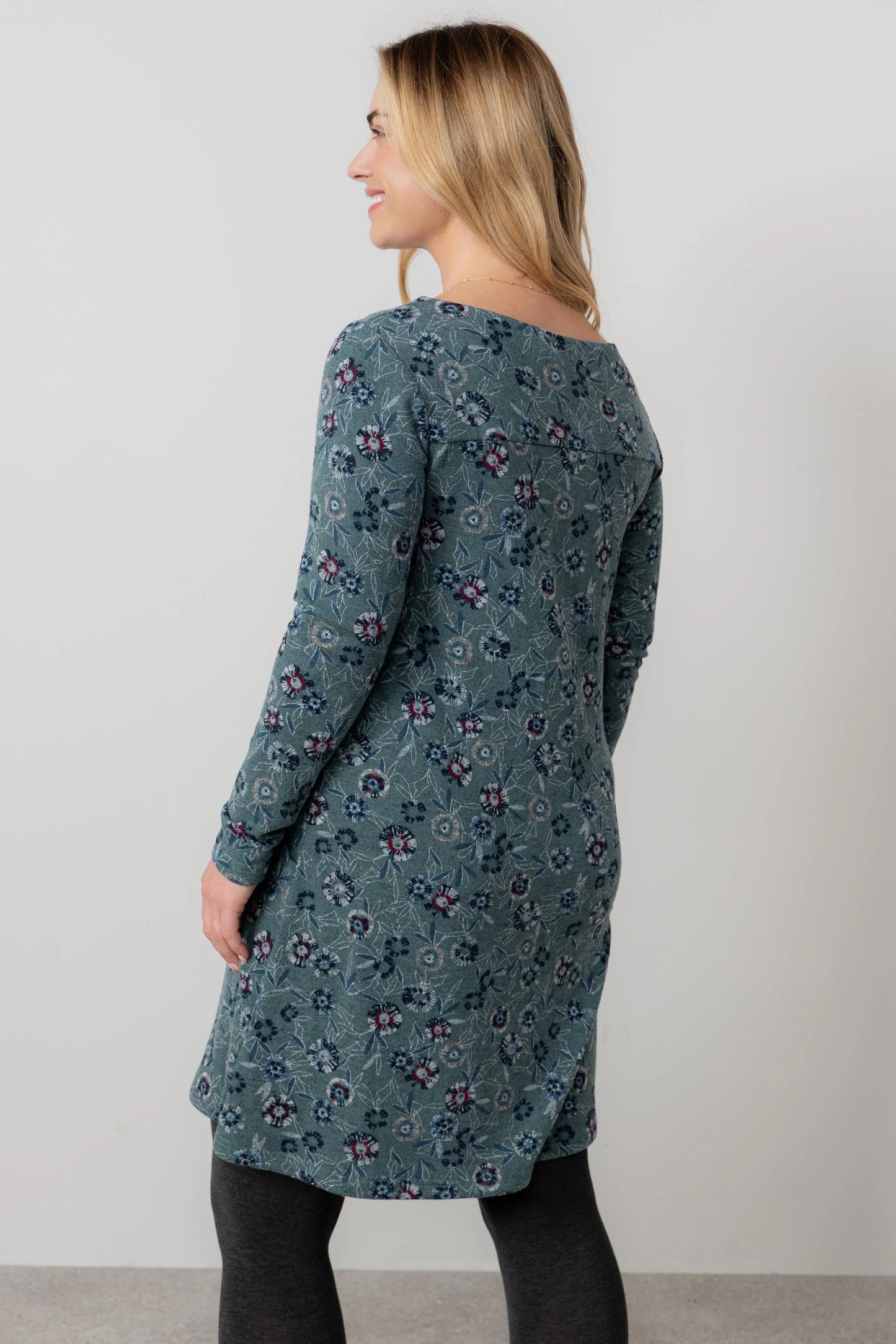 Lily & Me Helen Dress Budling - Sea Mist