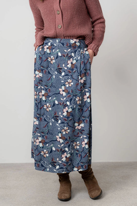 Lily & Me Alice Skirt Shibori - Navy