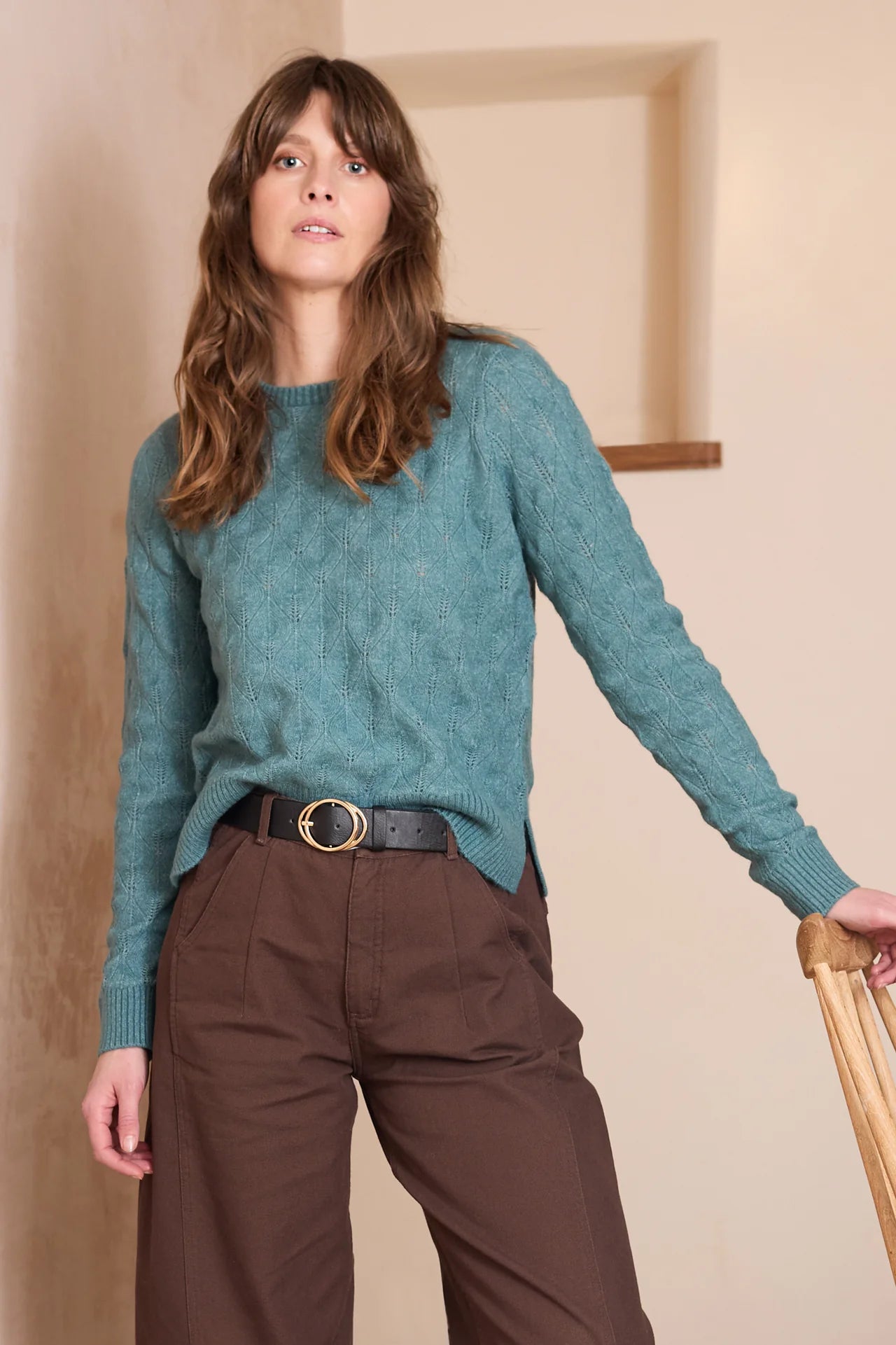 Lily & Me Harefield Jumper - Sea Mist