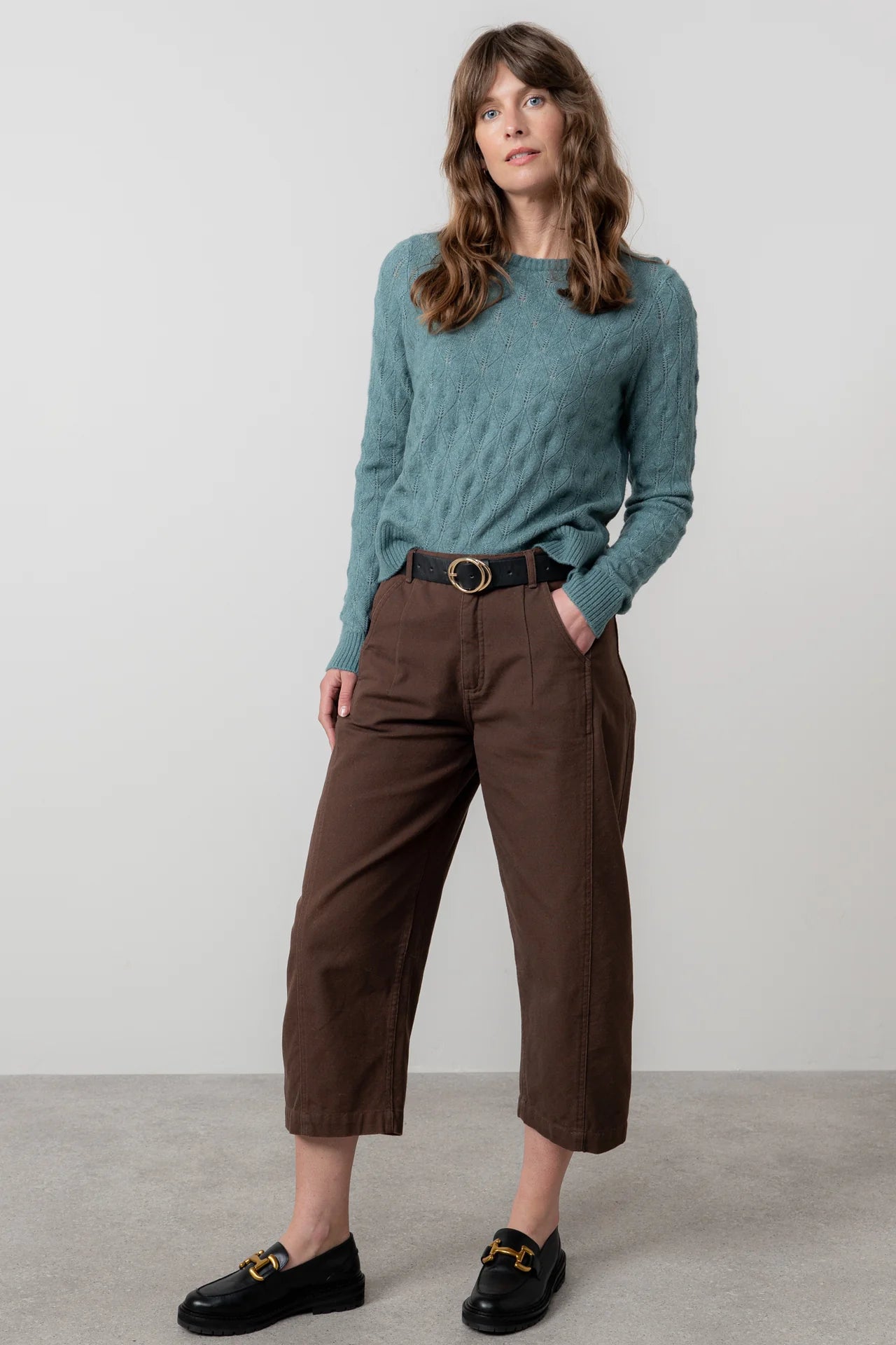 Lily & Me Harefield Jumper - Sea Mist