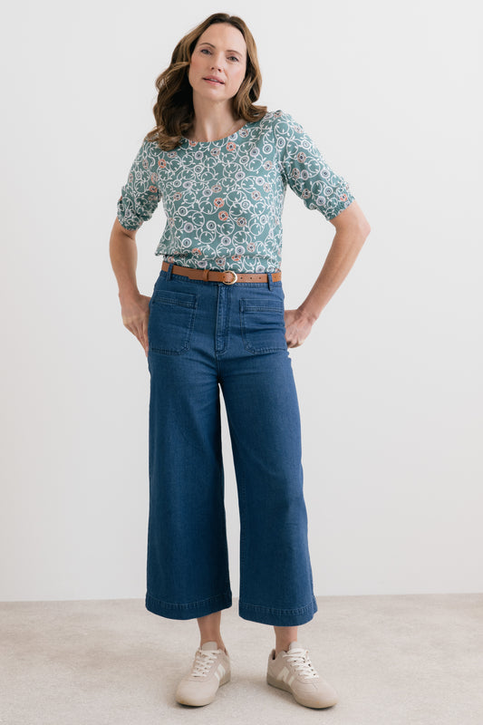 Lily & Me Meadow Top Sea Holly - Ocean