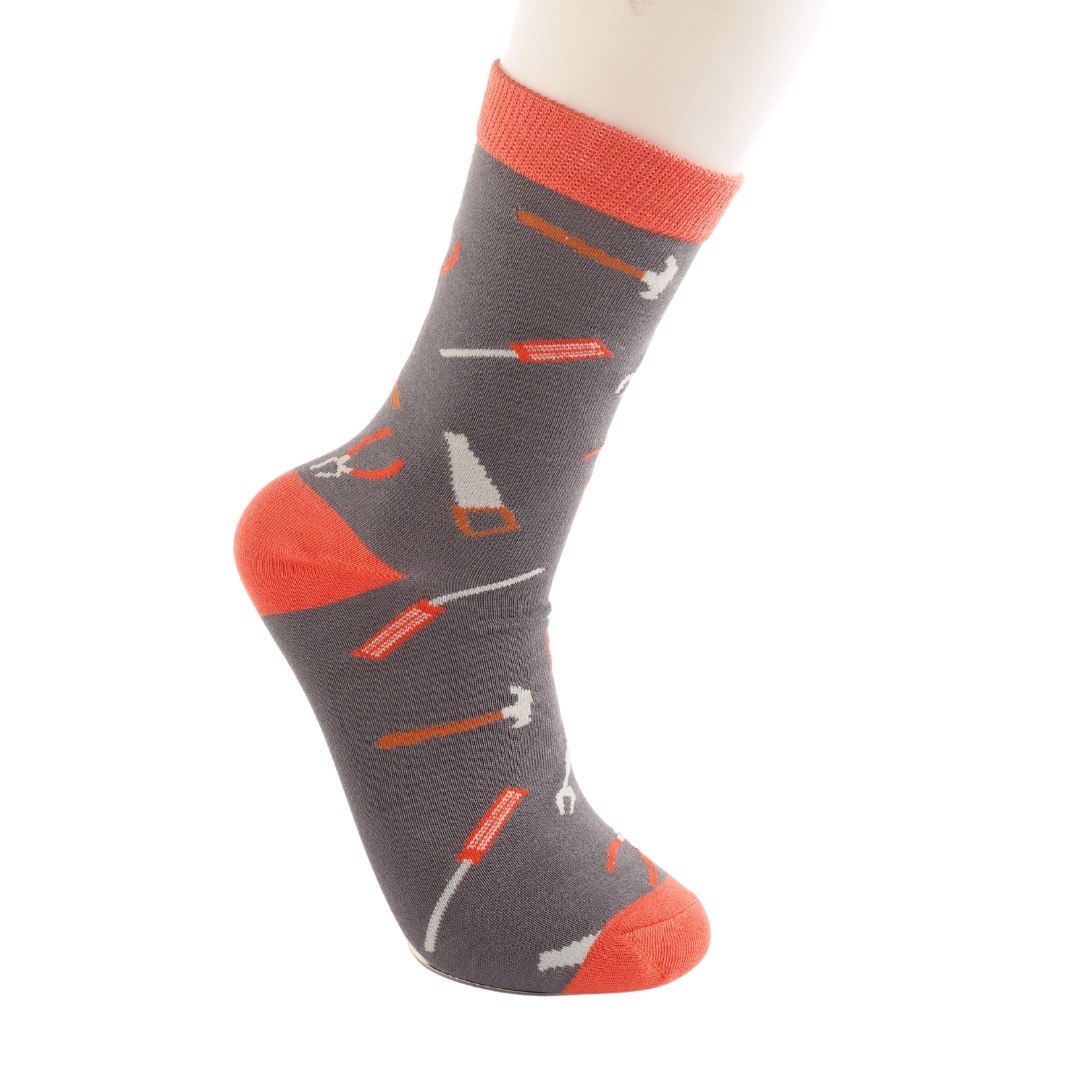 Mr Sparrow Bamboo Tools Socks - Grey