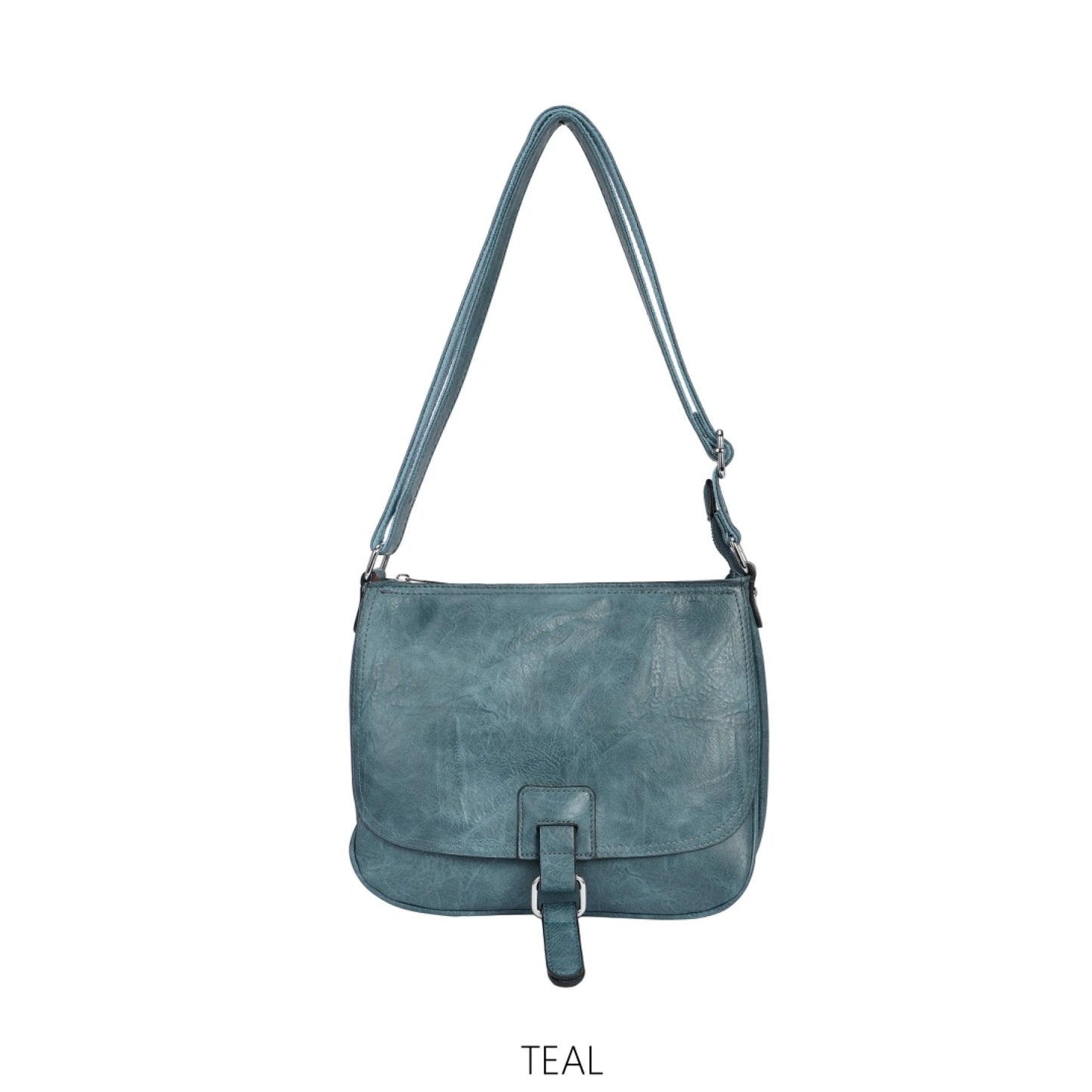 Valerie Vegan Leather Cross Body Bag - Choice of colours