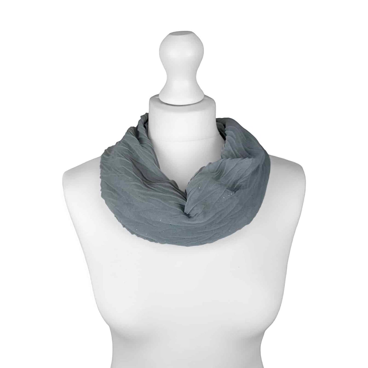 Plain Glitter Magnetic Scarf - Choice of colours