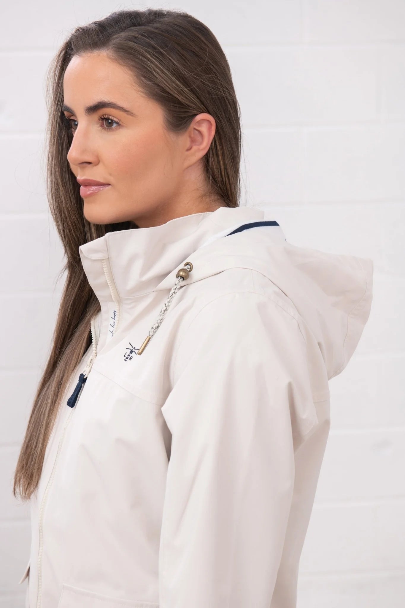 Lighthouse Beachcomber Raincoat - Cream