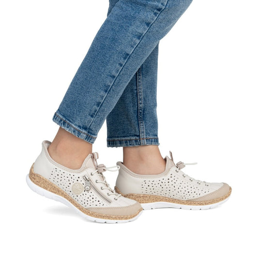 Rieker Ready2Go Shoes/ Trainers N42V3 - Beige