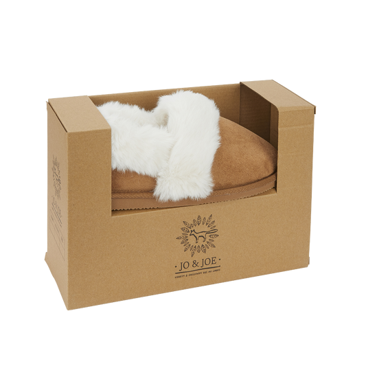 Jo & Joe Elgin Slipper - Cognac