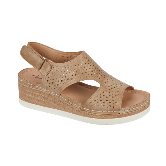Havana Sandals in Beige- sizes 4-8