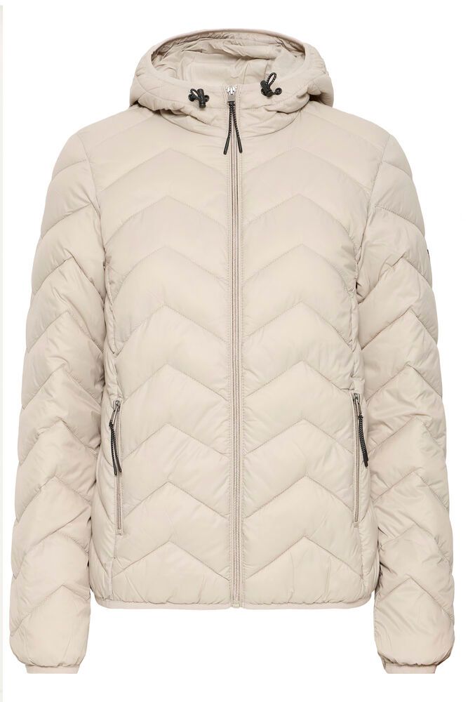 Fransa Padma Thinsulate Padded Hooded Jacket - Cream