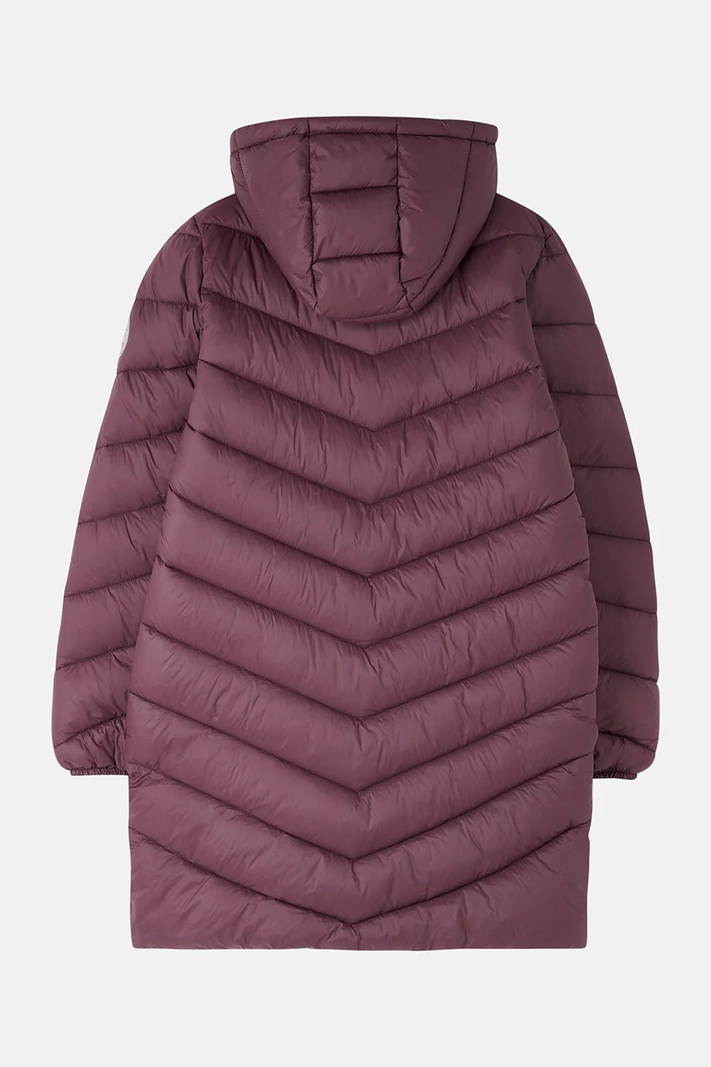 Lighthouse Laurel Padded Coat - Cranberry
