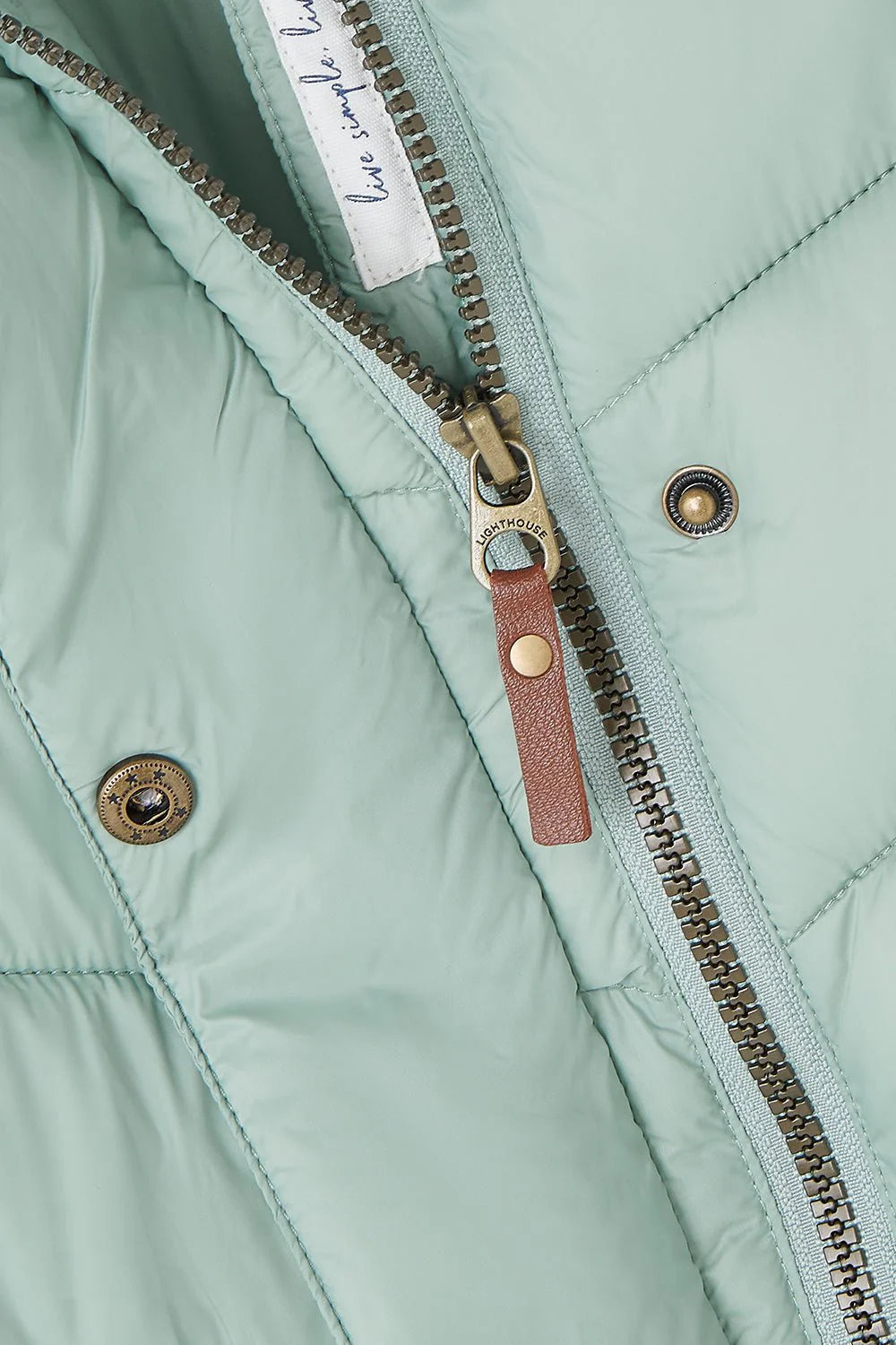 Lighthouse Laurel Padded Coat - Sage