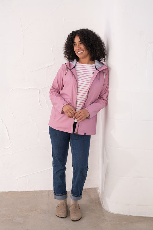 Lighthouse Lucy Waterproof Jacket - Wild Rose
