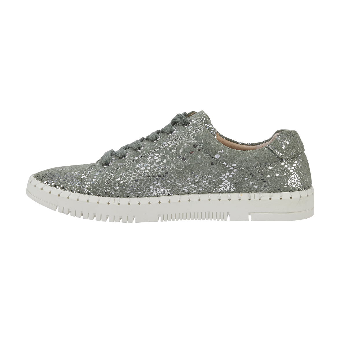 Porto Trainers in Moss Green - sizes 4-8