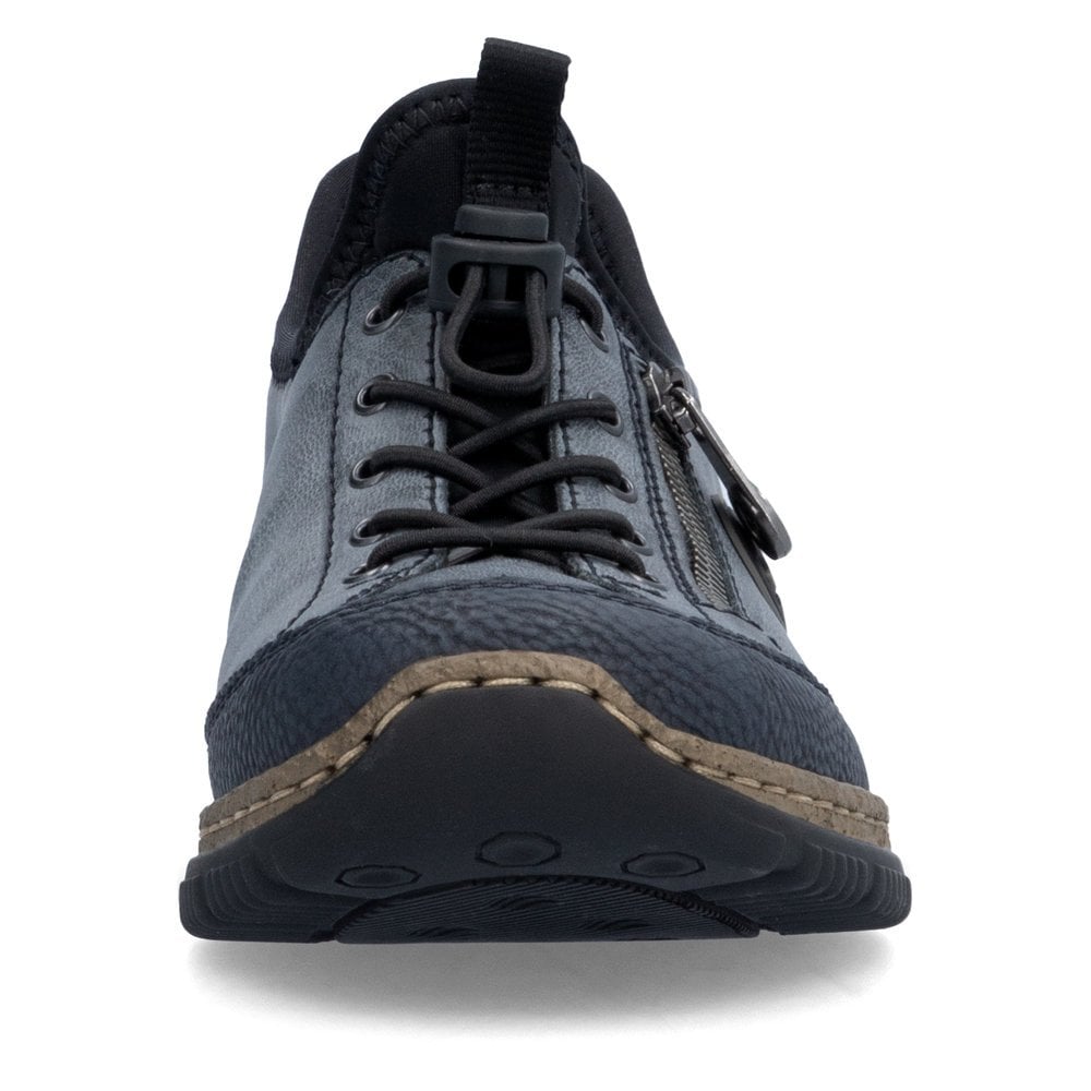 Rieker N3267 Ladies Trainers/ Shoes - Navy
