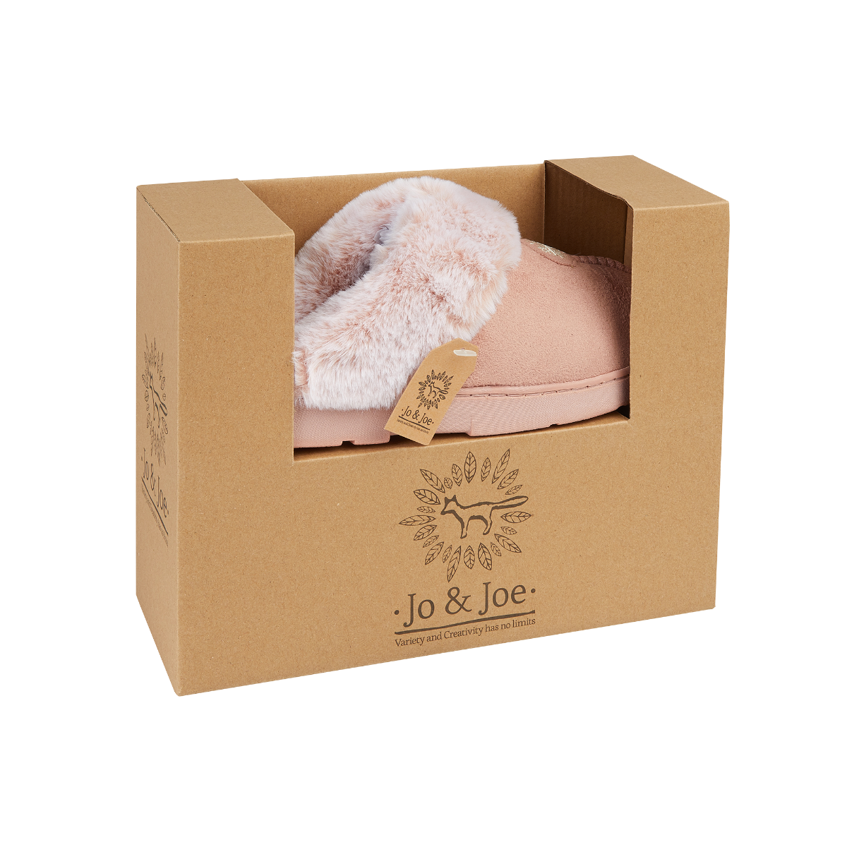 Jo & Joe Splendour Slipper - Dusky Pink