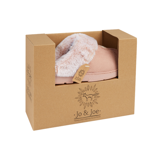 Jo & Joe Splendour Slipper - Dusky Pink