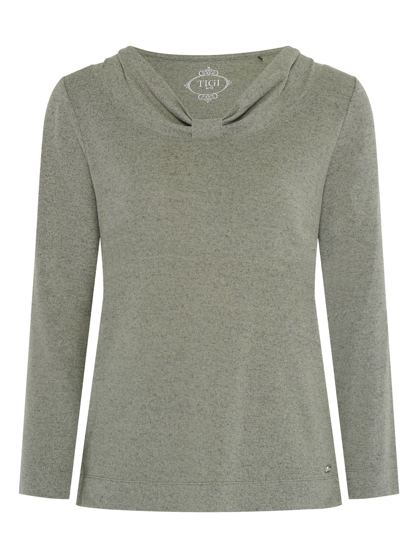 TIGI Knot Neckine Top - Basil