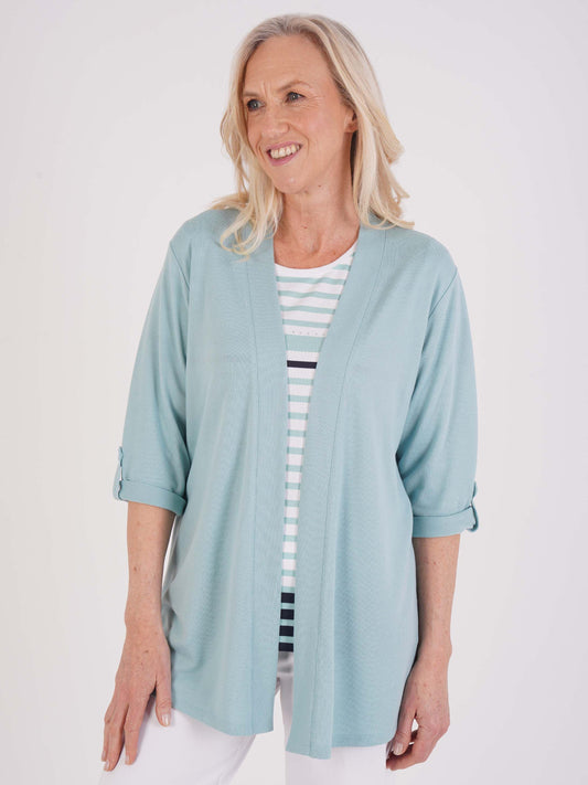 TIGI Ultra Soft Longline Shrug - Mint