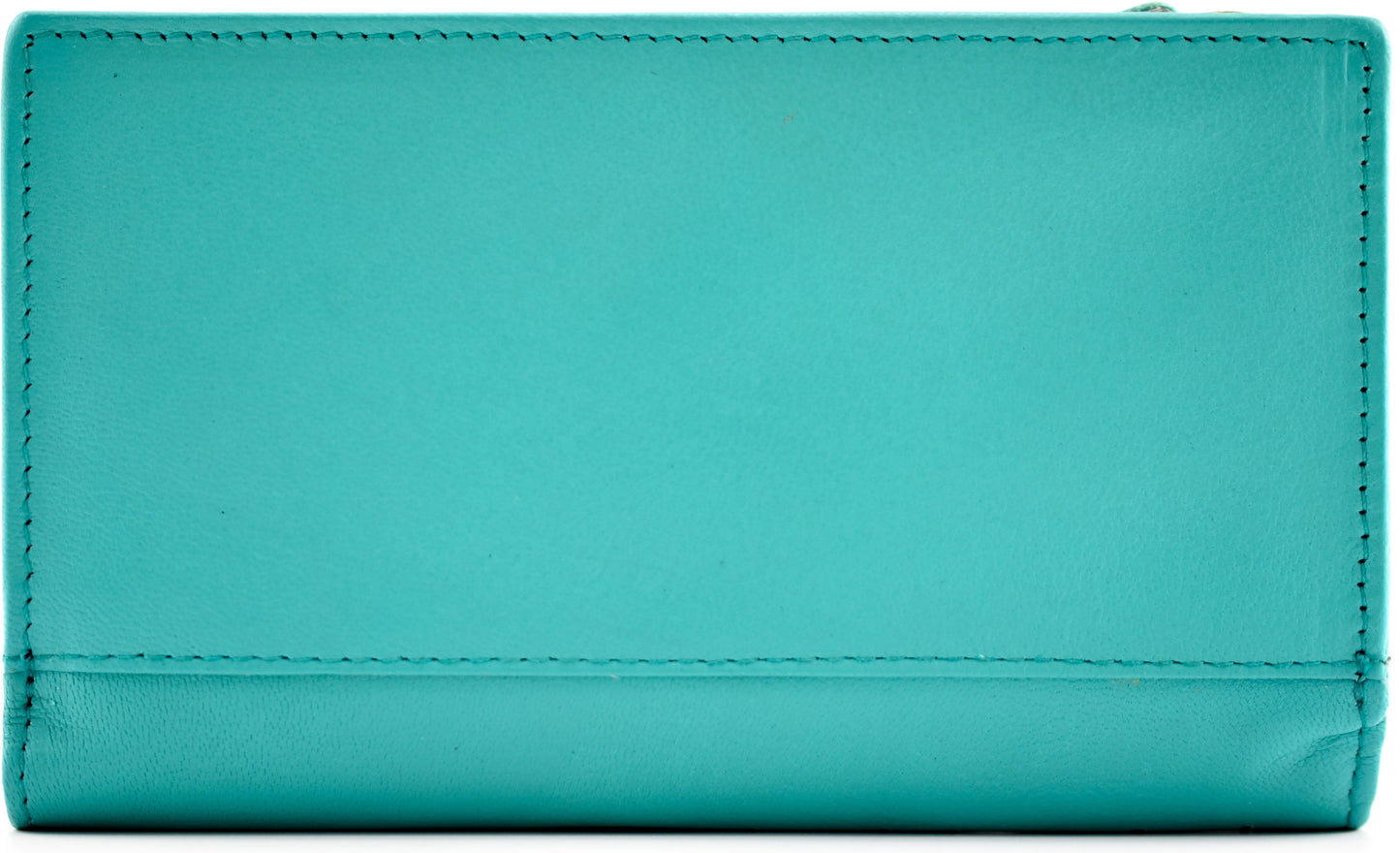Mala Leather Moonflower Bee Compact Purse