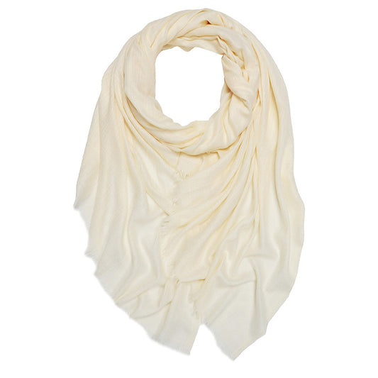 Cotton & Wool Mix Sheer Plain Scarf - choice of colours - Pretty Swish Accessories Ripley Derbyshire